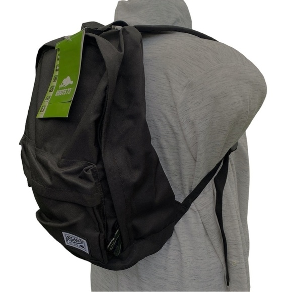 COPY - NWT Roots 73  Backpack Black - Picture 1 of 12